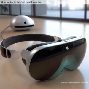 Stylisch Design Headset Prototype, Apple Metaverse Headset