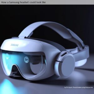 Samsung Headset Prototype for Augmented Reality and Mixed Reality