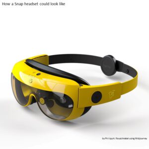 Snap Headset for Augmented Reality and Mixed Reality